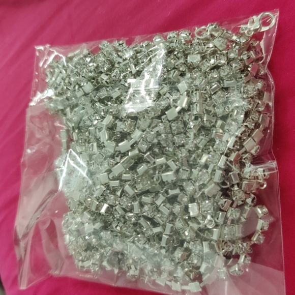 Rhinestone mini skirt - Picture 4 of 7